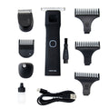 3 In 1 Body Trimmer 1200Mah, Green Lion Gn3N1Trtmrbk Shaver - Black