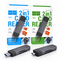 HOCO HB45 2-in-1 USB-A & USB-C Card Reader (USB 2.0 / USB 3.0)