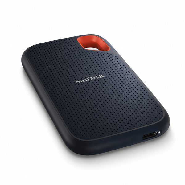 SanDisk Extreme Portable SSD – USB 3.2 Gen 2 (Up to 1050MB/s)