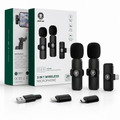 Green Lion 3-in-1 Wireless Microphones Kit