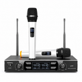 Professional Dual UHF Wireless Microphone System