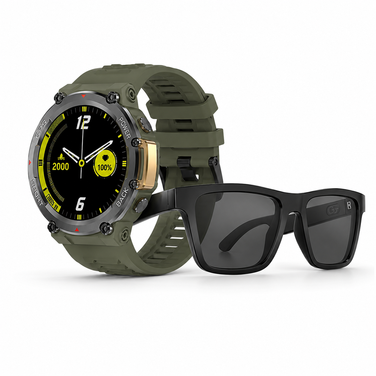 Smart Combo – Rugged Smartwatch + Bluetooth Smart Glasses