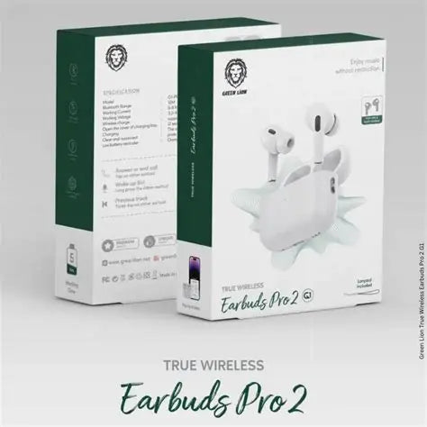 Green Lion True Wireless Earbuds Pro 2 G1
