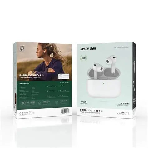 Green Lion True Wireless Earbuds PRO 3