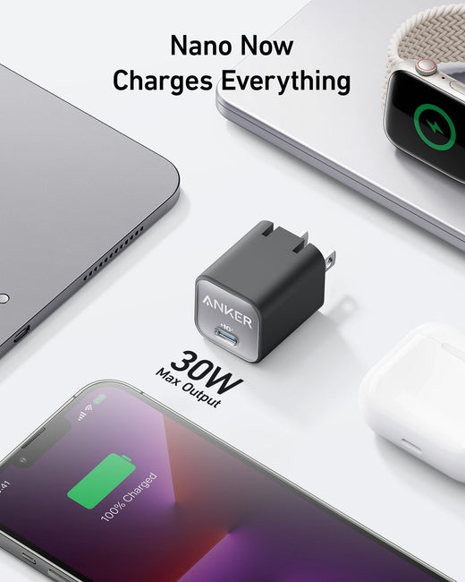 Anker 511 30W Nano Charger, White