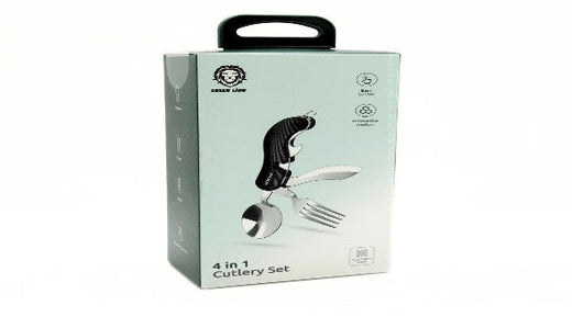 green lion 4-in-1 cutlery set