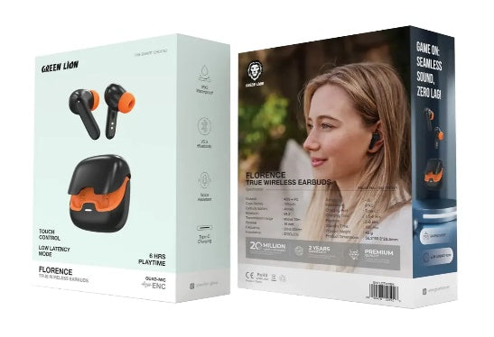 EARBUDS GREEN LION FLORENCE TRUE WIRELESS