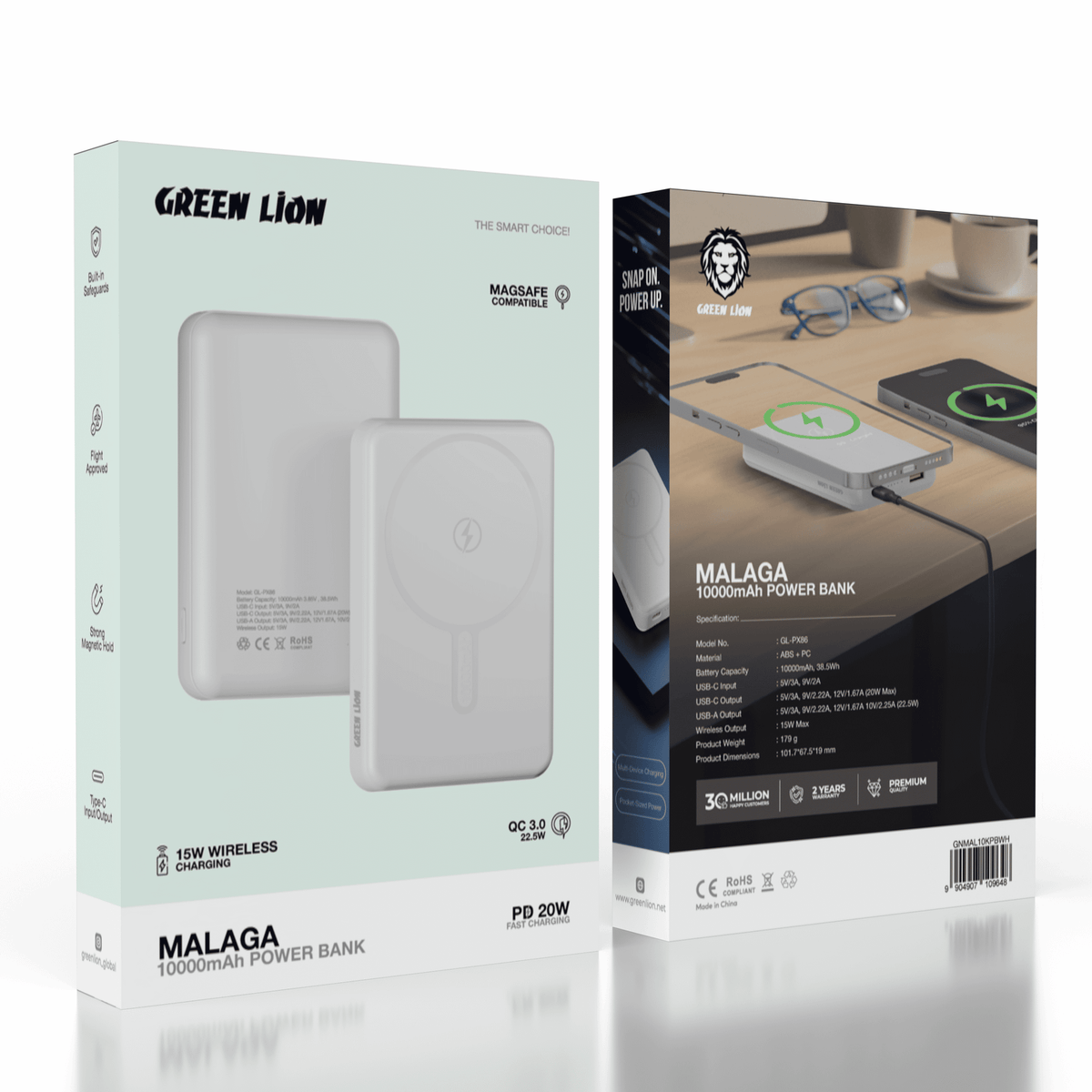 Green Lion Wireless Power Bank