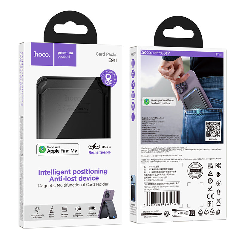 Hoco E91L Card Packs USB-C Rechargeable
