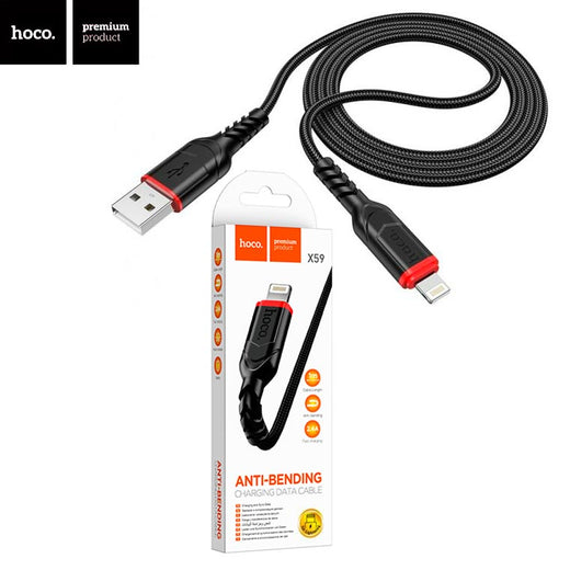 Hoco X59 Silicone Fast Charging Data Cable 1M