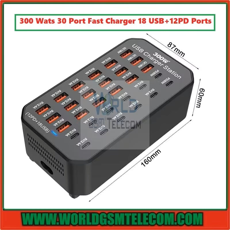 POWER ADAPTER USB CHARGER 300W