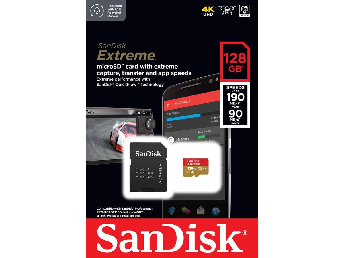 Memory Card Sandisk Ultra 128GB